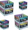 4E’s Novelty Cassette Tape Bucket Centerpiece (4 Pack) – Retro 80s Party Decorations, 90s Party Decor